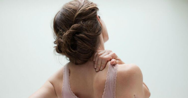 Iṣan lile fun osteochondrosis